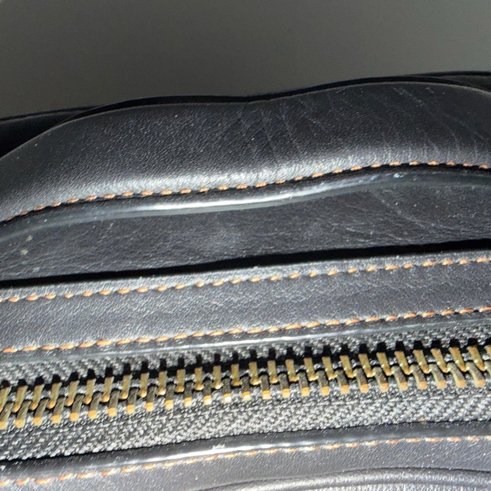 Coach Black Leather Backpack with Bonus Coach Wallet - Picture 9 of 10